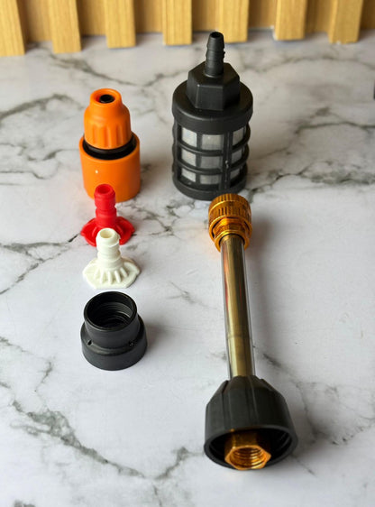 | Hidrolavadora Portátil Recargable 2 Baterías + Aspiradora Vacum 3 en 1 TurboJet™ |